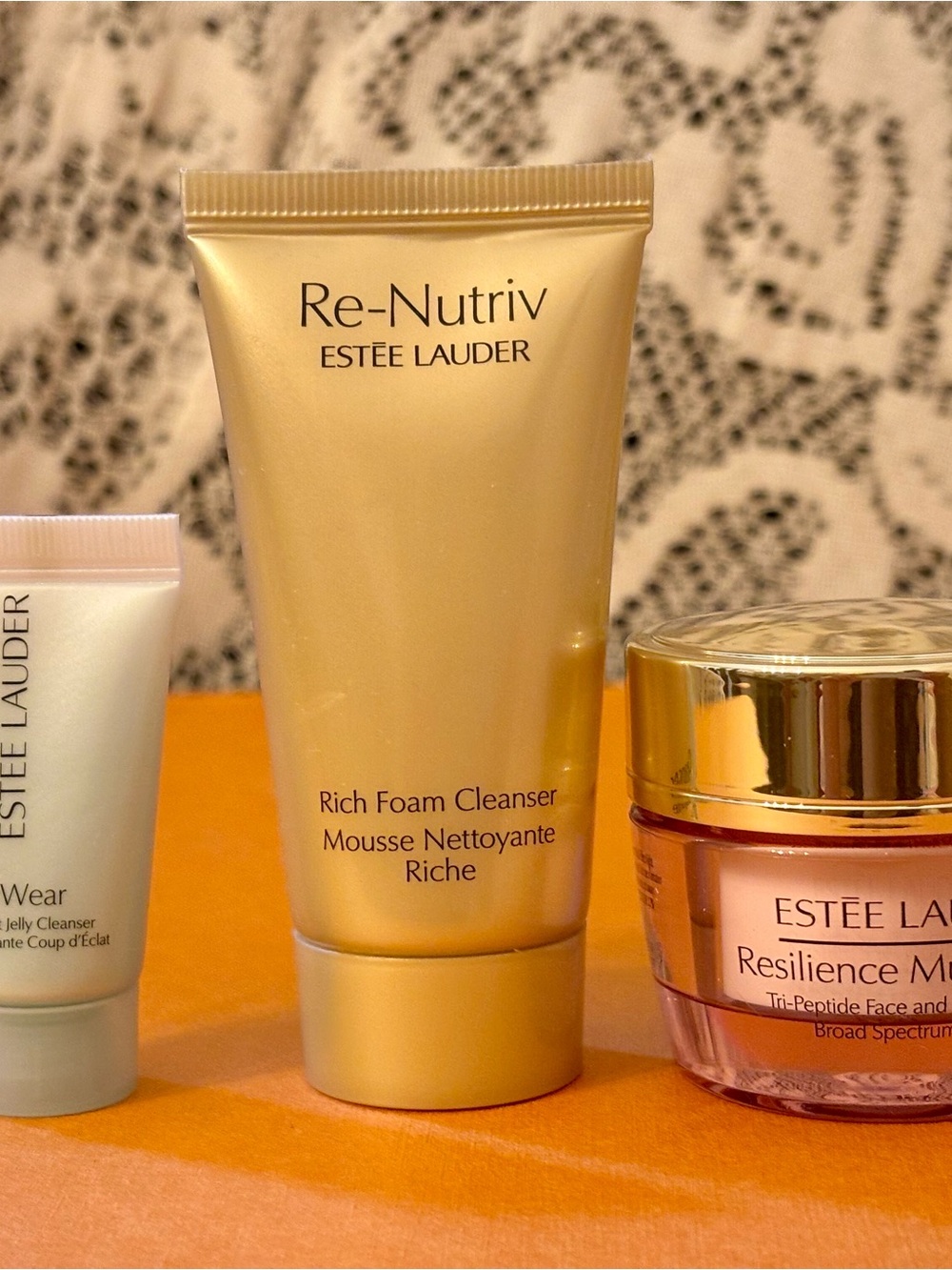 Estee Lauder Face Cleaner and crème Set of 3